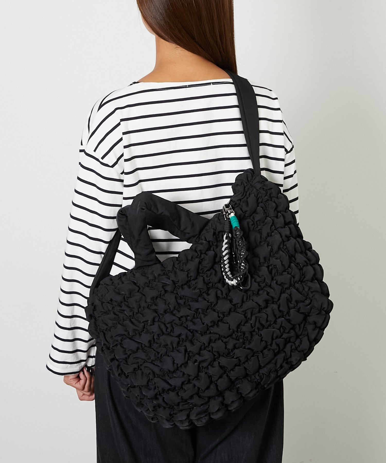 POM-POM ワッシャーナイロンワンショルダー ビッグ (imu-031)