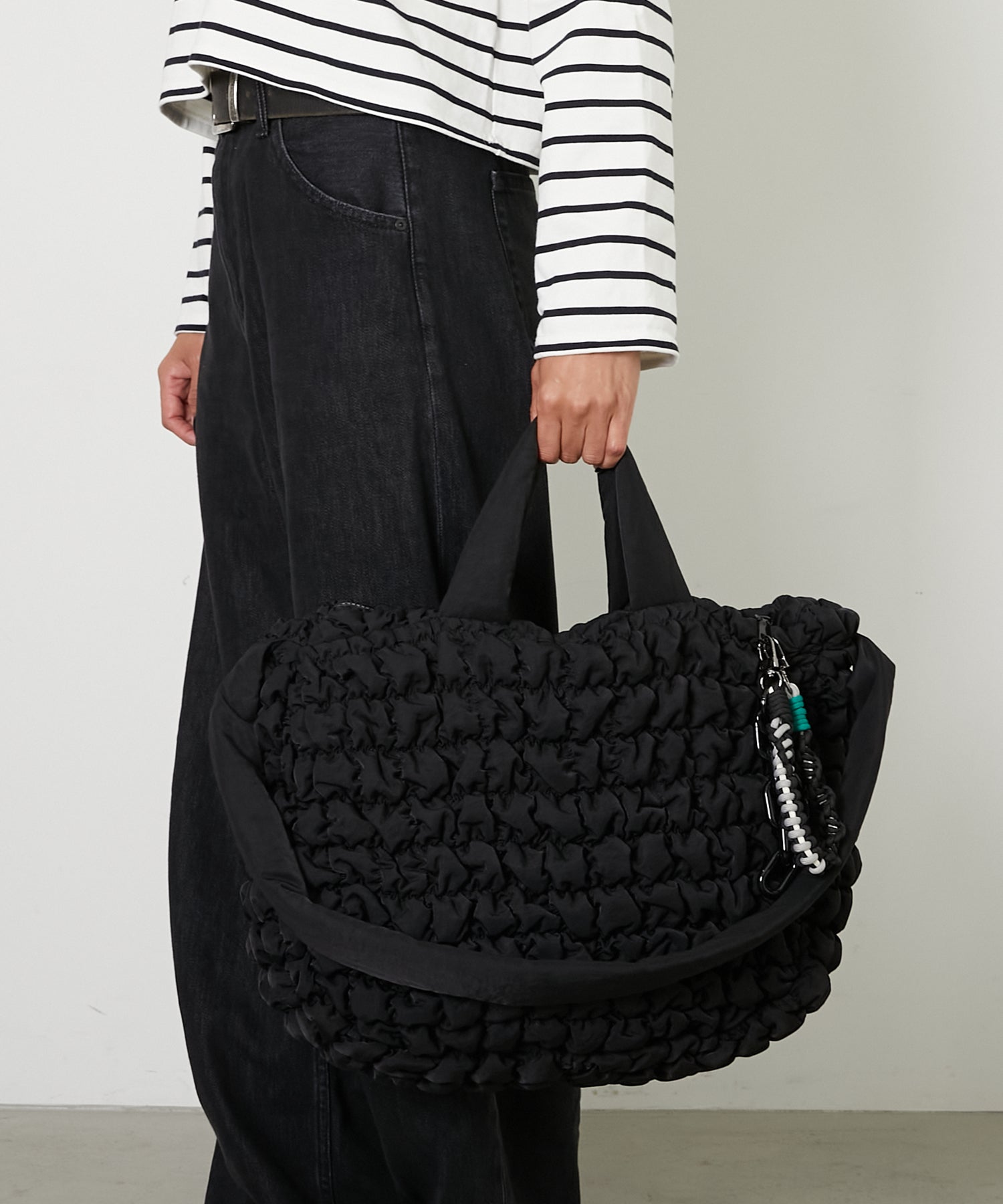 POM-POM ワッシャーナイロンワンショルダー ビッグ (imu-031)