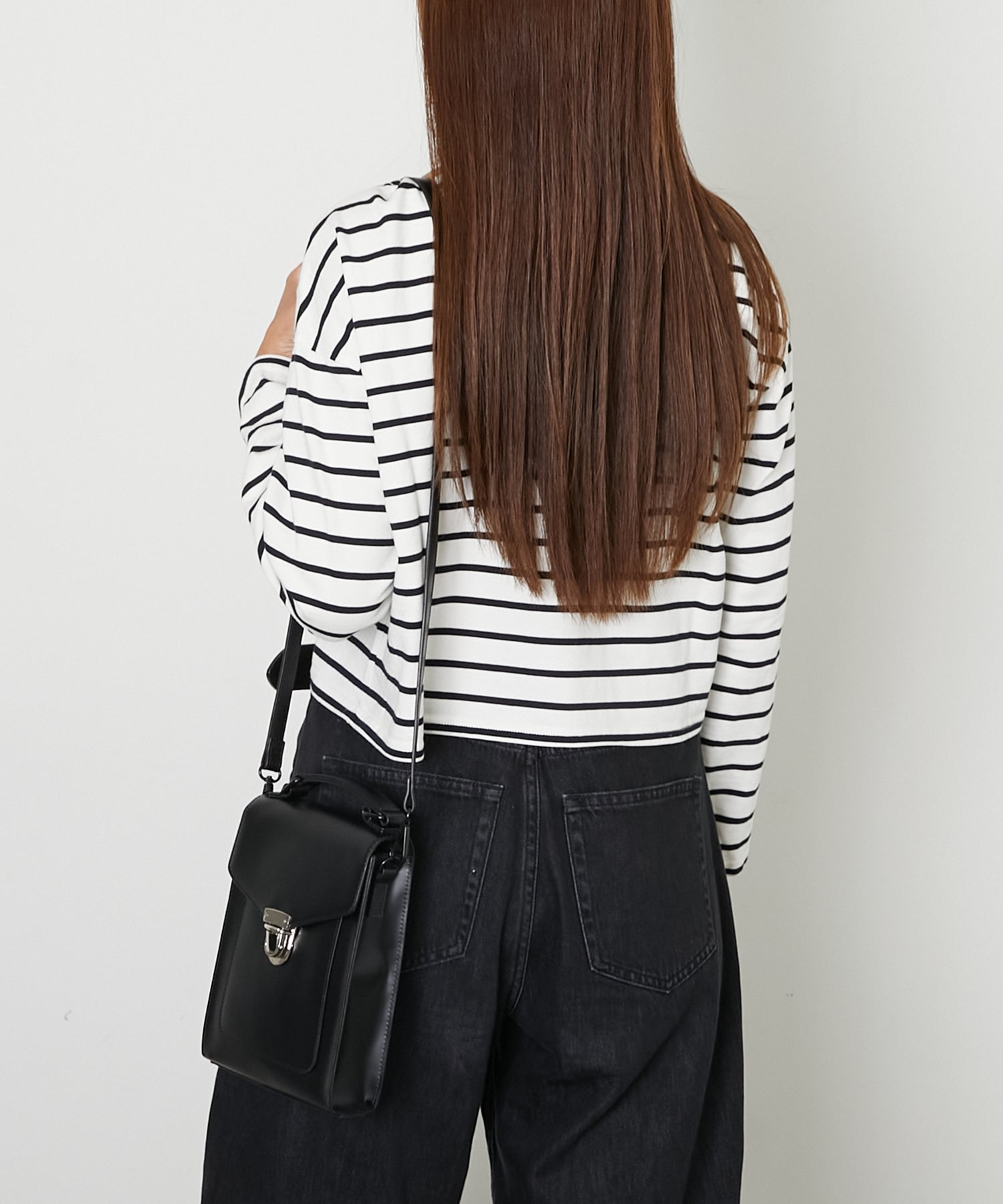 vetro(ヴェトロ) 牛革チェーンショルダー 縦型 (imu-033)