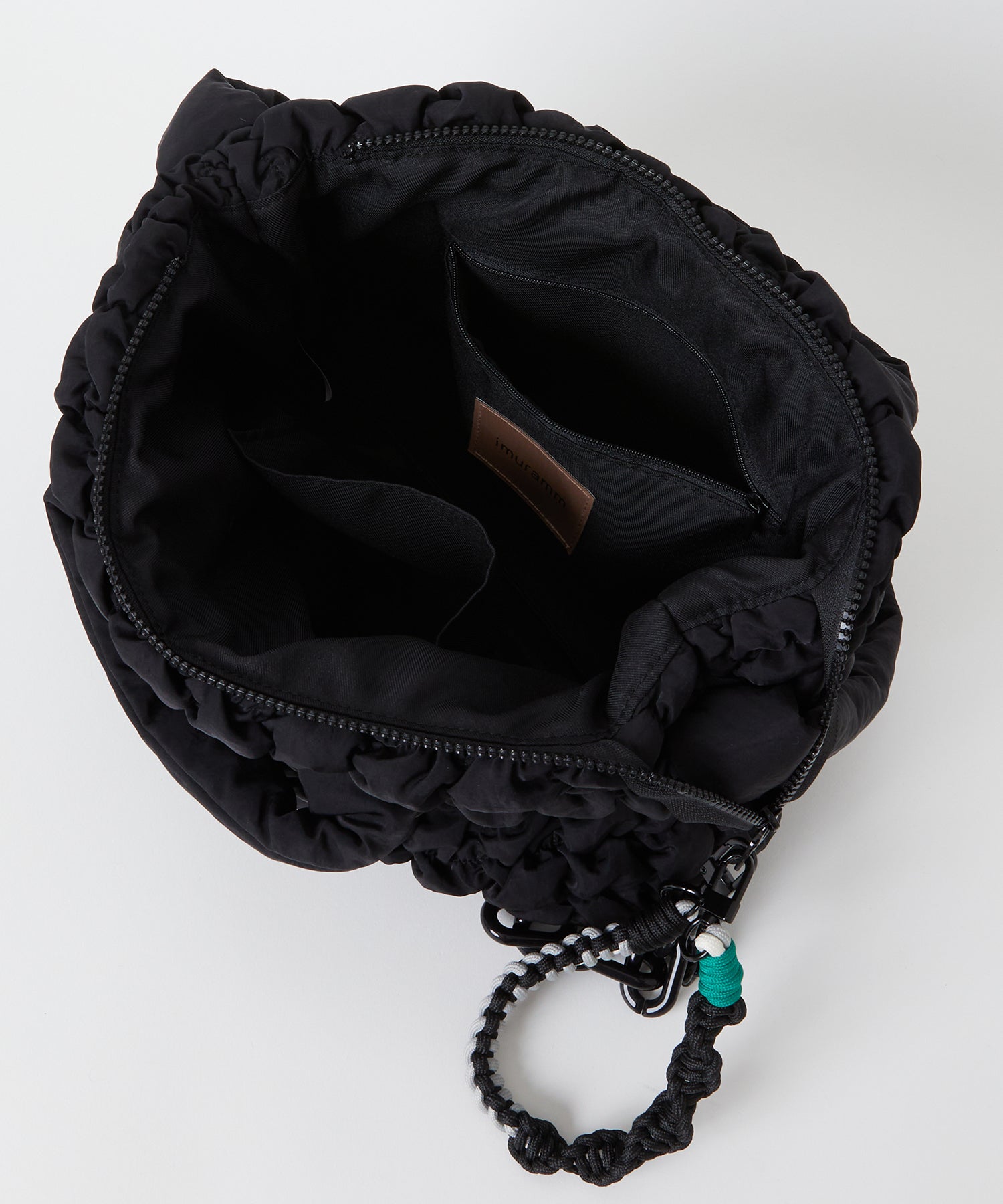 POM-POM ワッシャーナイロンワンショルダー スモール (imu-030)