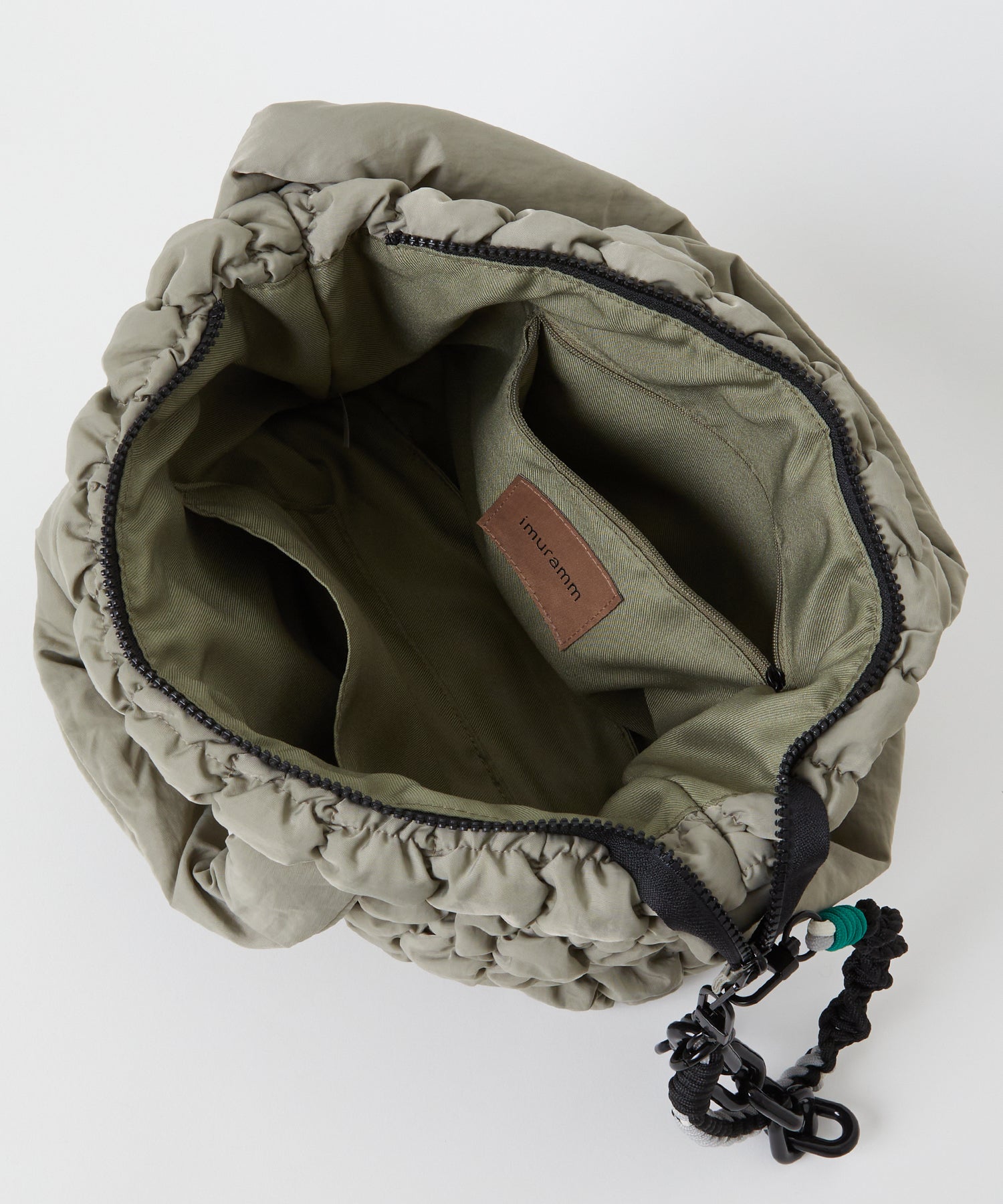 POM-POM ワッシャーナイロンワンショルダー スモール (imu-030)